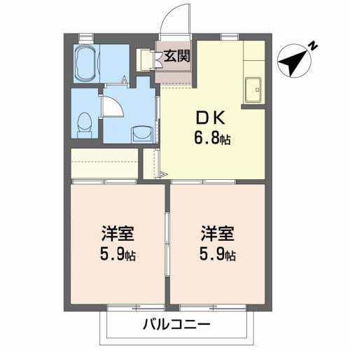 ディアコートタウンⅢ202-2