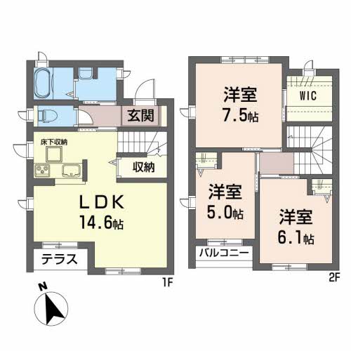 メゾン・ソレアードＤ 102号-2