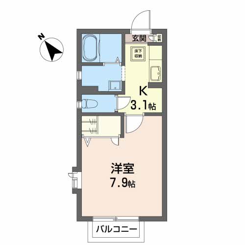 ジュネス国見 101号-16