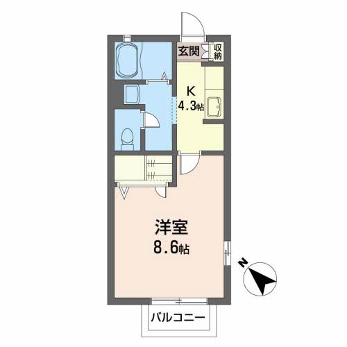 シャーメゾン北仙台203-2