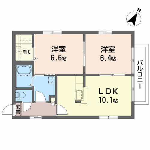 ケントハウス鷹乃杜201-2