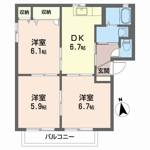 クレアールＢ 201号-16