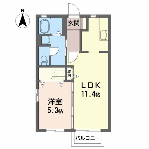 アヴニール山鳥Ａ 201号-2