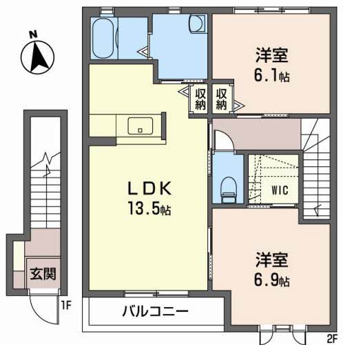 シャーメゾン開北 202号-14