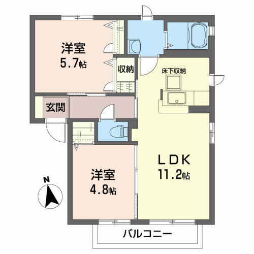 シャーメゾン安養寺 102号-7