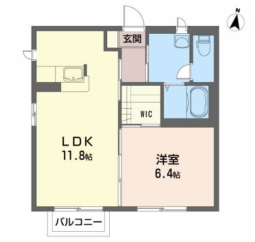 シャーメゾン青葉Ⅰ 201号-6