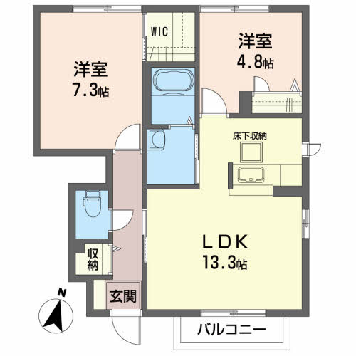 シャーメゾン　ＹＯＵ 102号-2