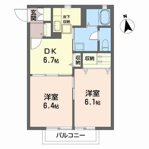 セフィラ旭B 105号-6