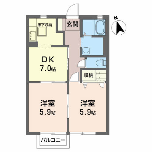 サニーハイツ西原 103号-16