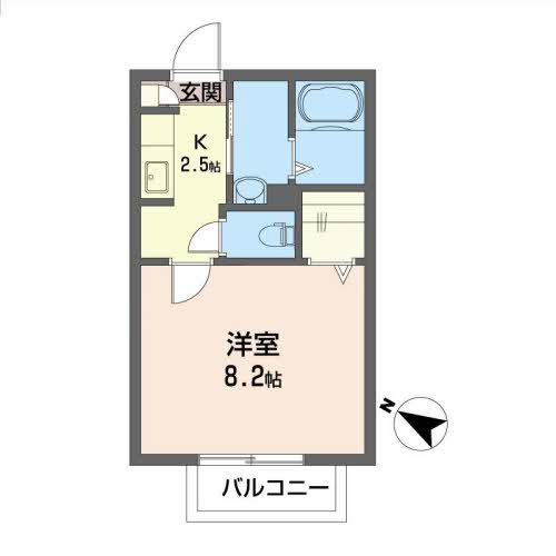 エール川内 203号-6