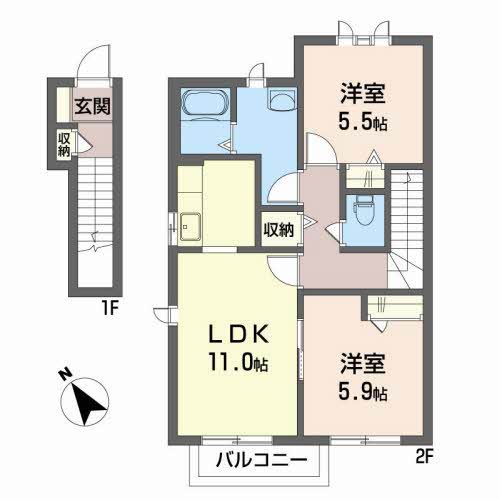 アネシス南光台東 201号-2
