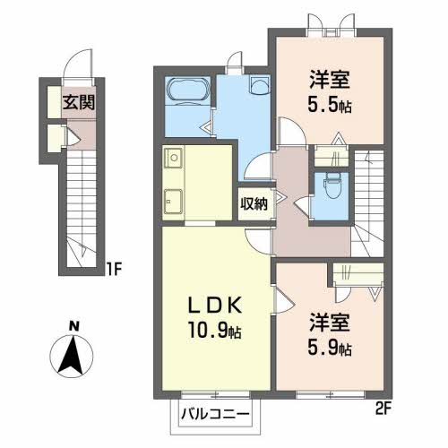 ディアス　泉 202号-15
