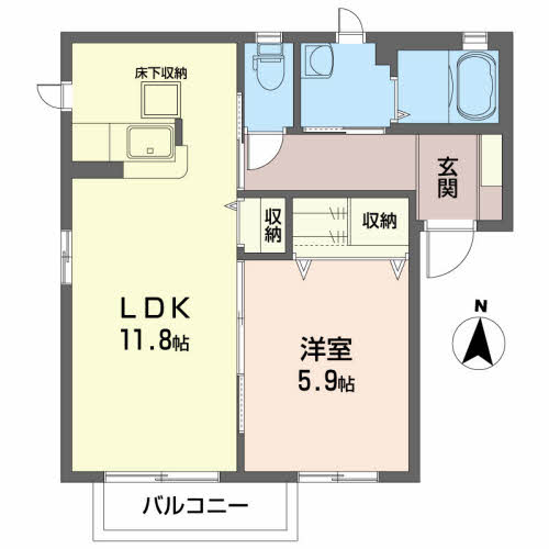 シャーメゾン桜木 101号-4