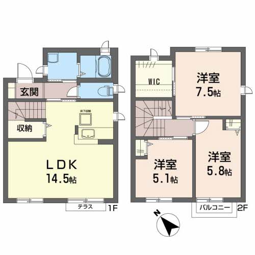 スカイプラザⅡＡ 102号-16