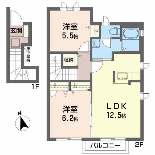 グレイスコートⅡ 201号-15
