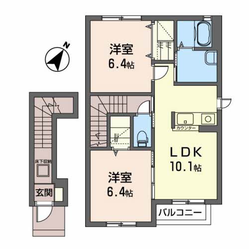 ルミエール八木山202-2