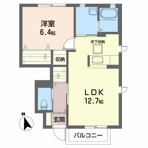 シャーメゾン・エムワン 102号-2