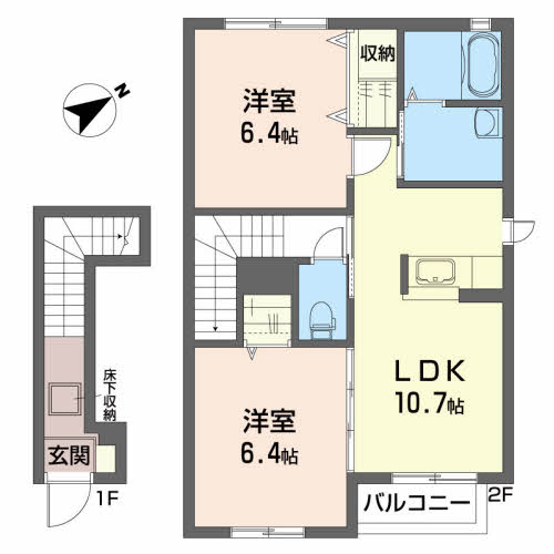 シャーメゾン菅谷台Ⅰ 202号-6