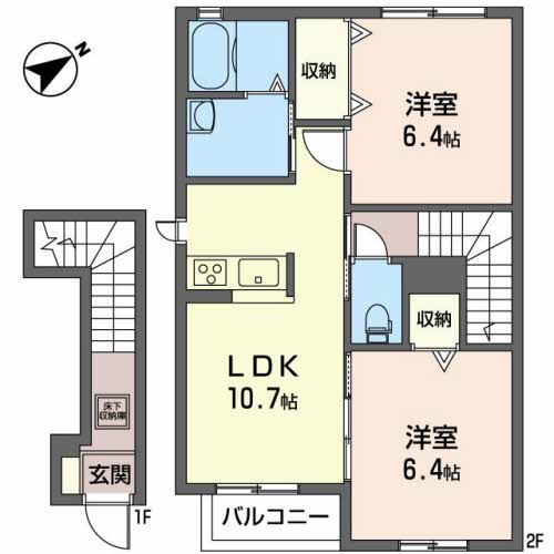 シャーメゾン菅谷台Ⅱ 201号-6
