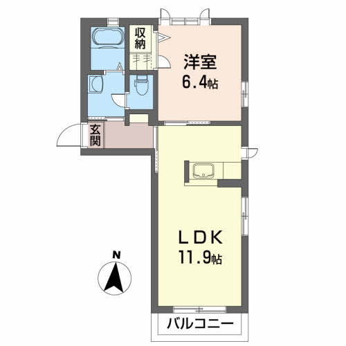 シャーメゾン ドマーニ 203号-16