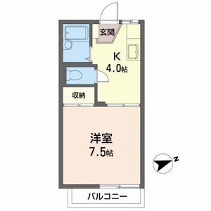 アップルハウス 102号室