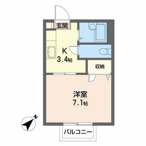 カーリンハウス 201号-2