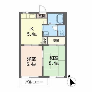 メゾン沢田Ⅱ　Ｂ 201号室
