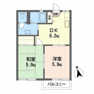グリーンフィールド　Ｃ 202号室