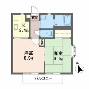 コーポラスカマタⅡ 101号-15