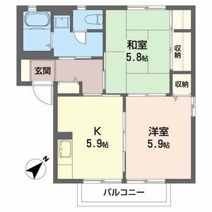 パステル・コート　Ａ 202号室
