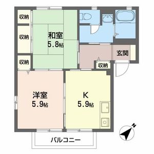 パステル・コート　Ｂ 201号-15