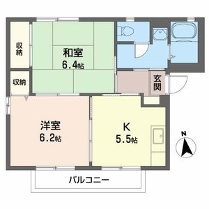 ニューエステート笹谷　Ａ 201号-2