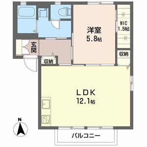 ニューエステート笹谷　Ｃ 203号-12