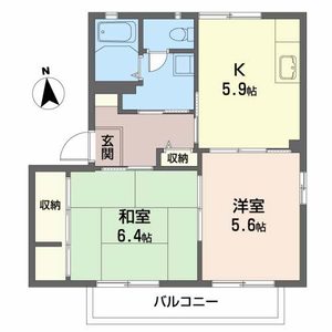 グリーンフィールド成出　Ａ 202号室