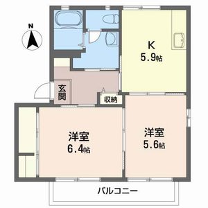グリーンフィールド成出　Ｂ 202号室