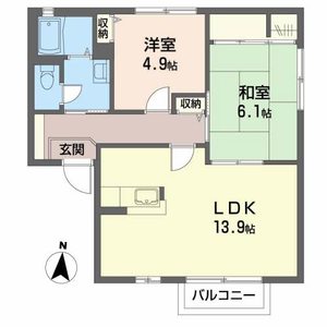 カーサ・グランツ　Ａ 202号室