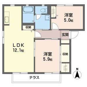カーサ・グランツ　Ｂ 101号-12