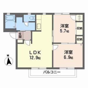 エステート笹谷ＶＤ 202号室