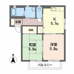 グランデュールＡ 102号室