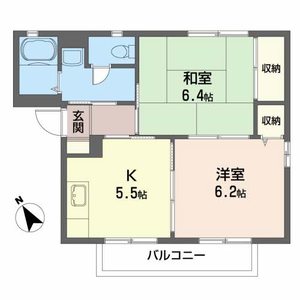 スカイハイツ・Ｓ２ 202号-16