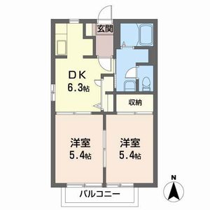 デュオシティ 201号室
