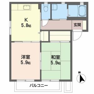 カーサヴェルデ１ 201号-2