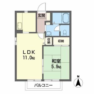 エステ－ト笹谷ＶⅡＢ 201号-12