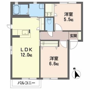 アイリスタウンＡ 201号-3