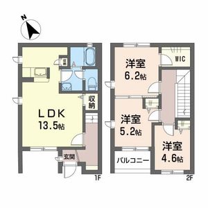 ラ・ヴィル宮下Ａ 102号室