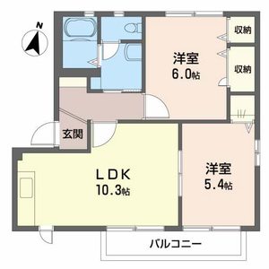アメニティＫＡＮＡＩＲＯ 102号室