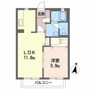 サンプレーヌ 102号室