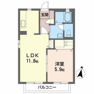 サンプレーヌ 201号-16
