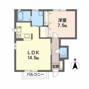 マジェスティ　Ⅳ 101号室