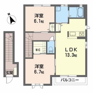 サンセール　Ａ 202号-3